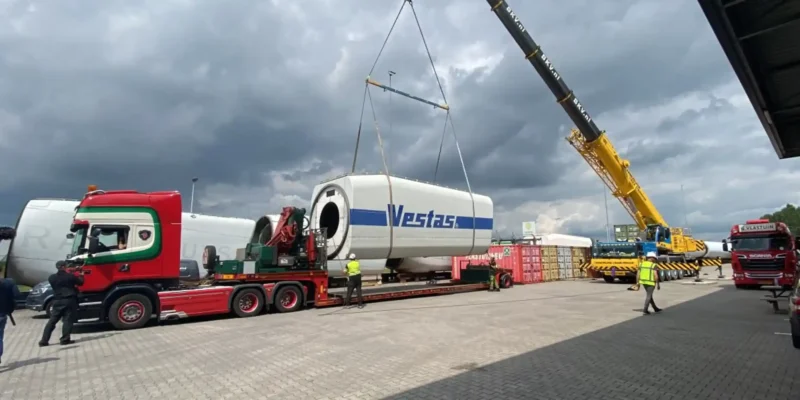 Wind turbine vestas