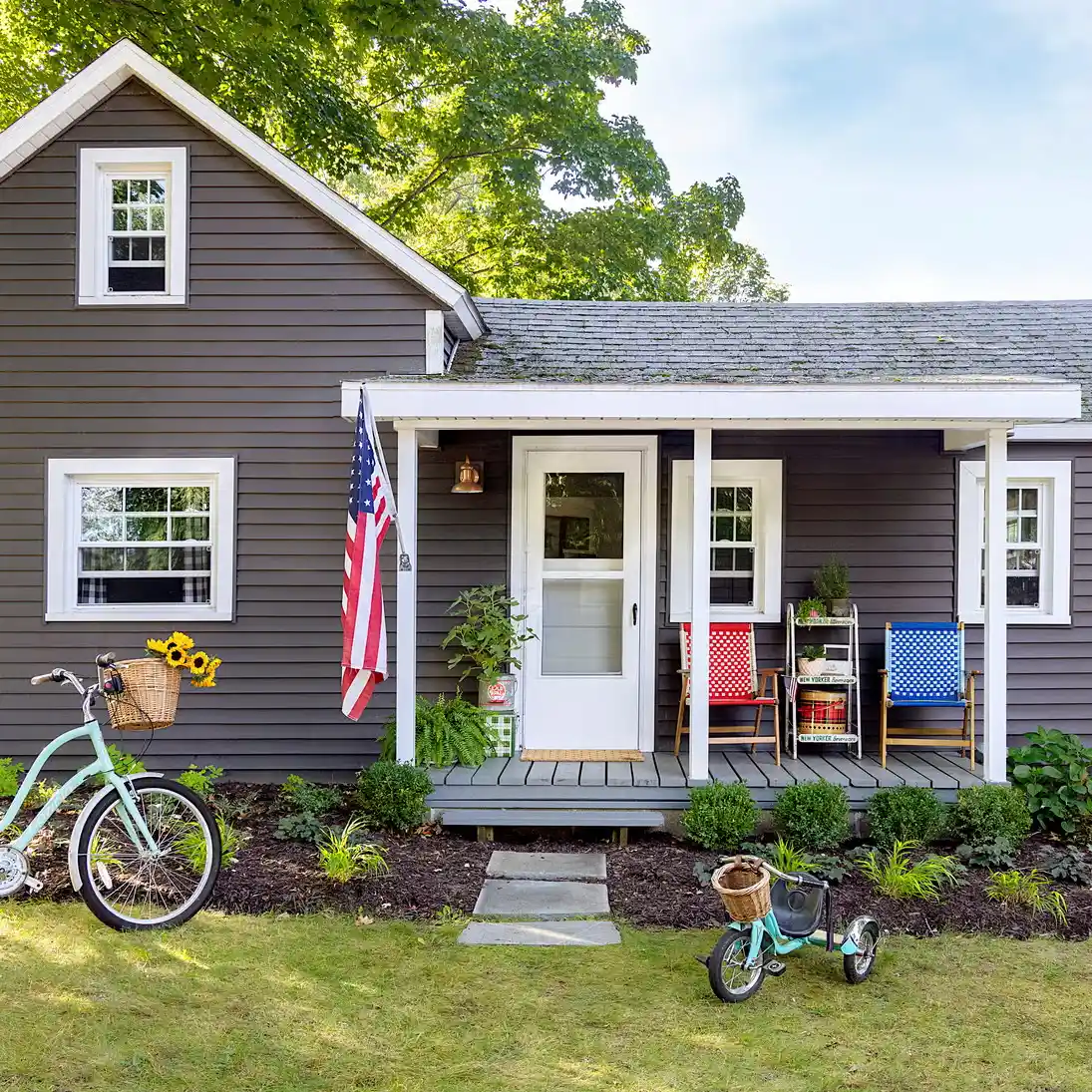 Nostalgic Michigan Lake Cabin Renovation Feels Like a Grown-Up Summer Camp Retreat