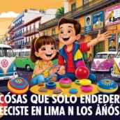 10 cosas que solo entenderás si creciste en Lima en los años 90