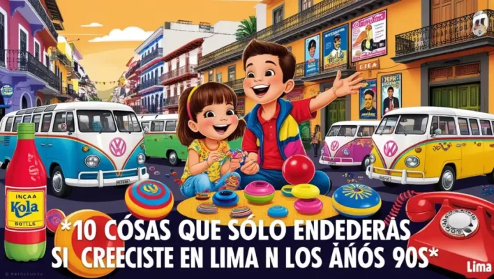 10 cosas que solo entenderás si creciste en Lima en los años 90