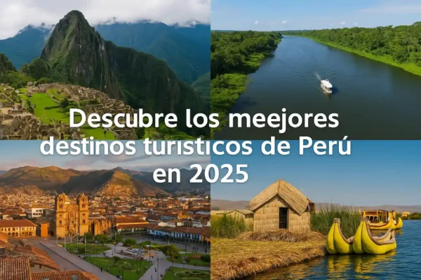5 destinos turísticos imperdibles en Perú que debes visitar este 2025